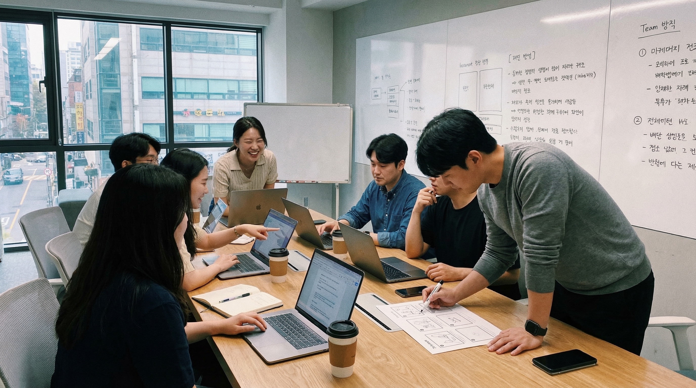 마케팅팀 이미지